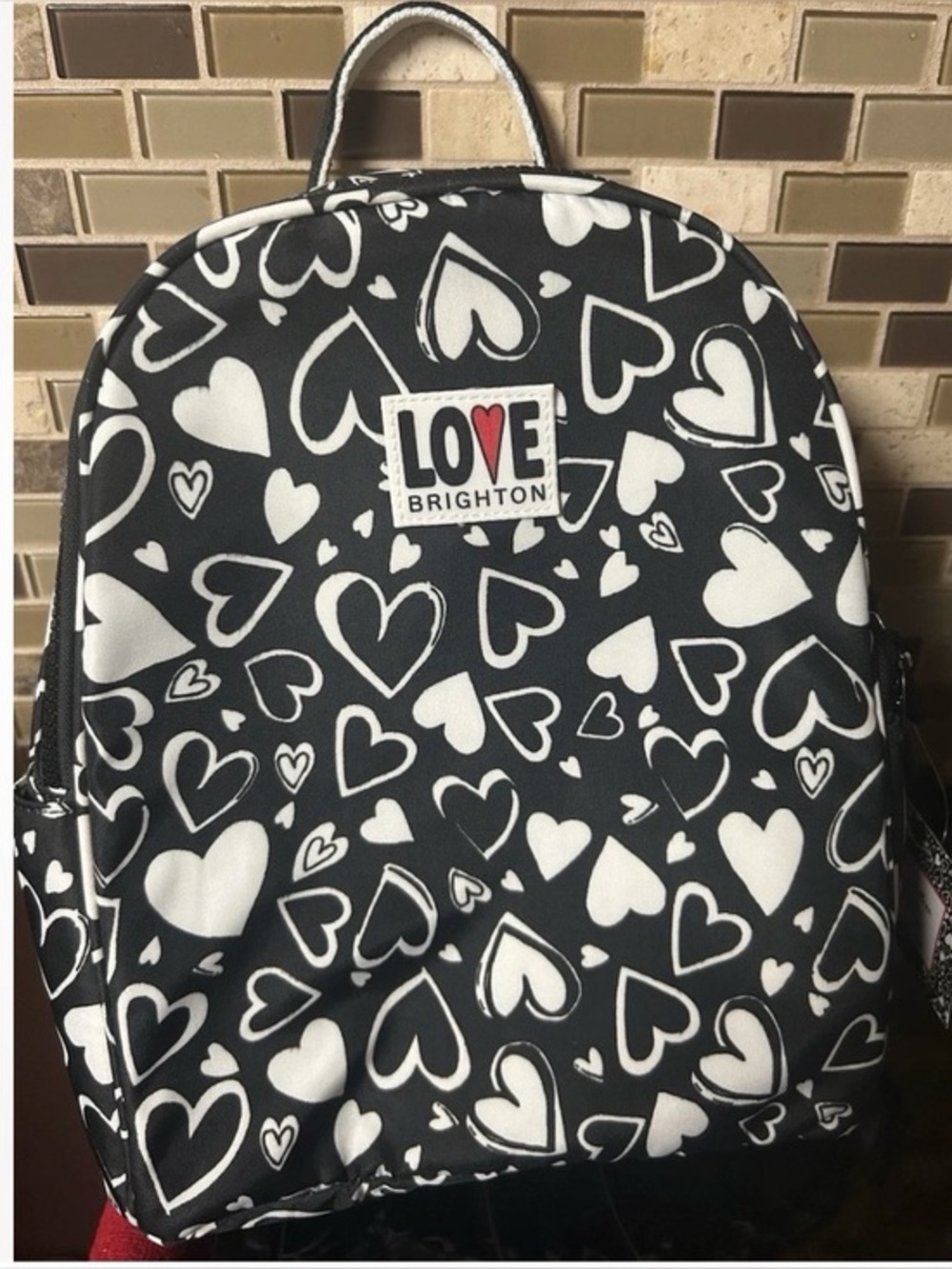 Brighton Limited Edition Hearts A Flutter Endless Love Backpack NWT